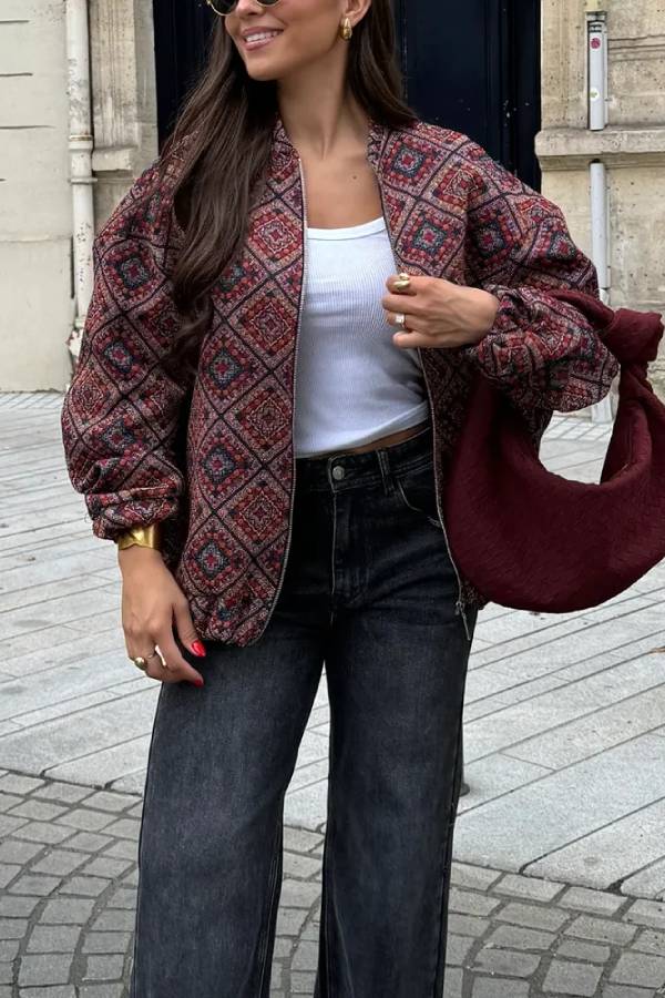 Women's Versatile Retro Style Jacket