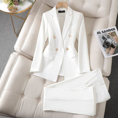 Elegant Women's Two-Piece Chic Evening Dress