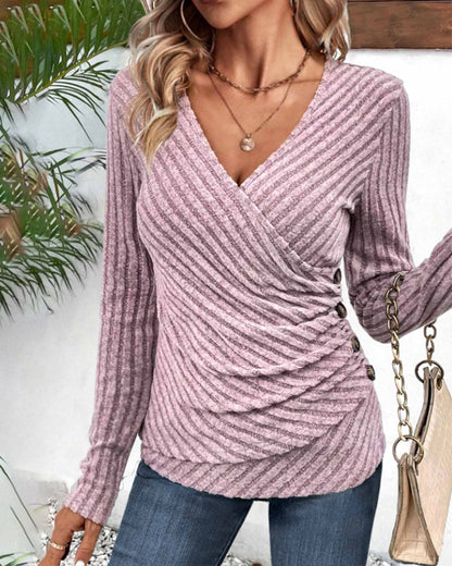 Women's Dress V-Neck Elegant