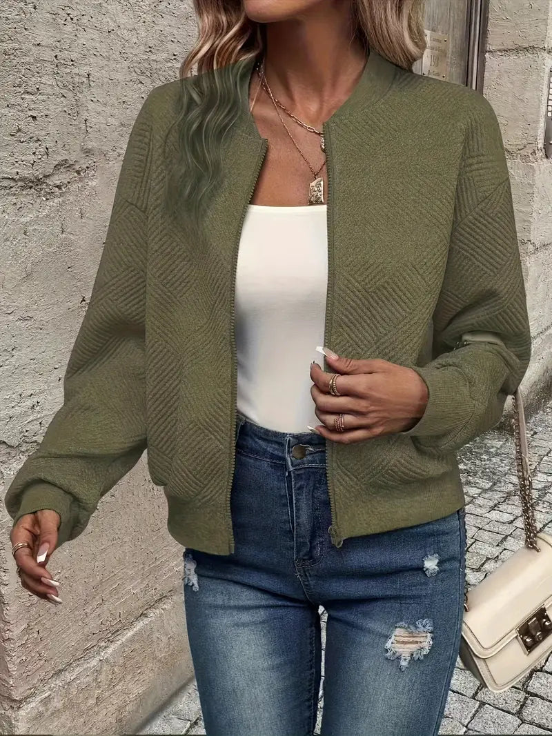 Women's Cardigan Zipper Modern Cut