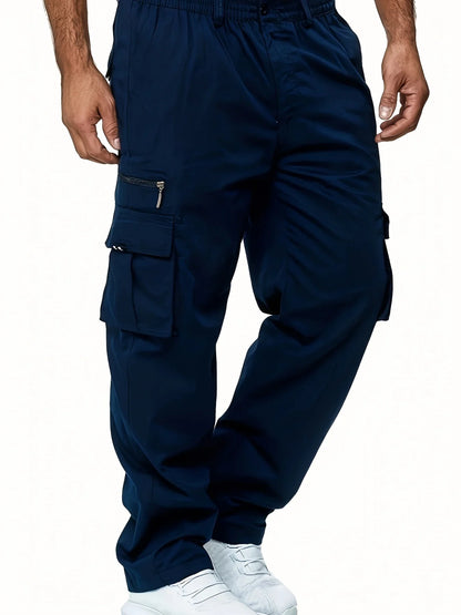 Comfortable Men's Cargo Trousers Casual Style