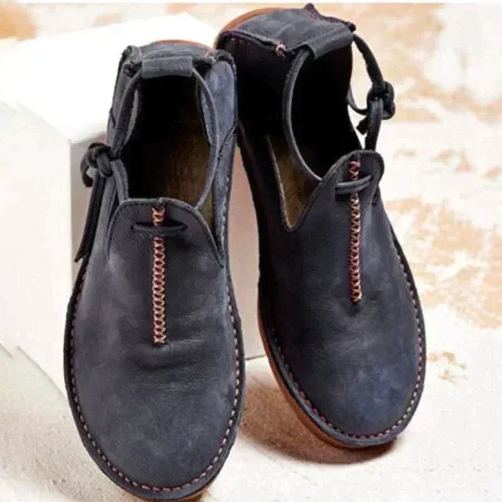Leder-Damenschuhe Herbst Chic Stilettos - IdealeKleiden