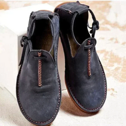 Leder-Damenschuhe Herbst Chic Stilettos - IdealeKleiden
