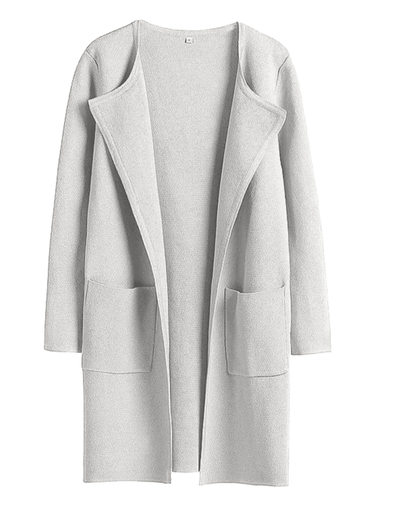 Elegant Women's Coat Lapel Classic