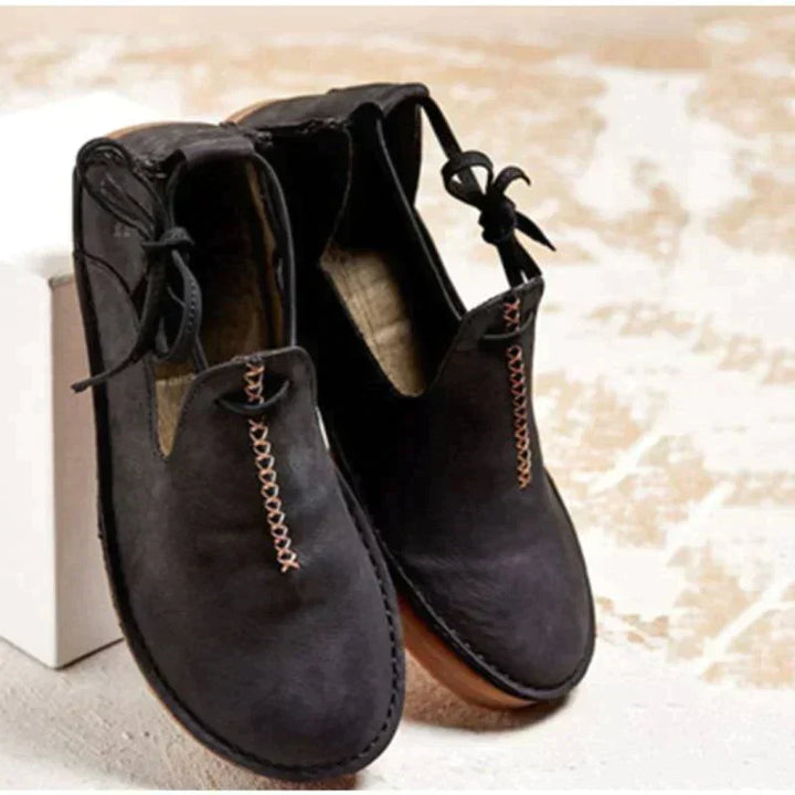 Autumn Leather Boots for Women
