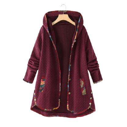 Stylische Damenwinterjacke Klassisch Modern