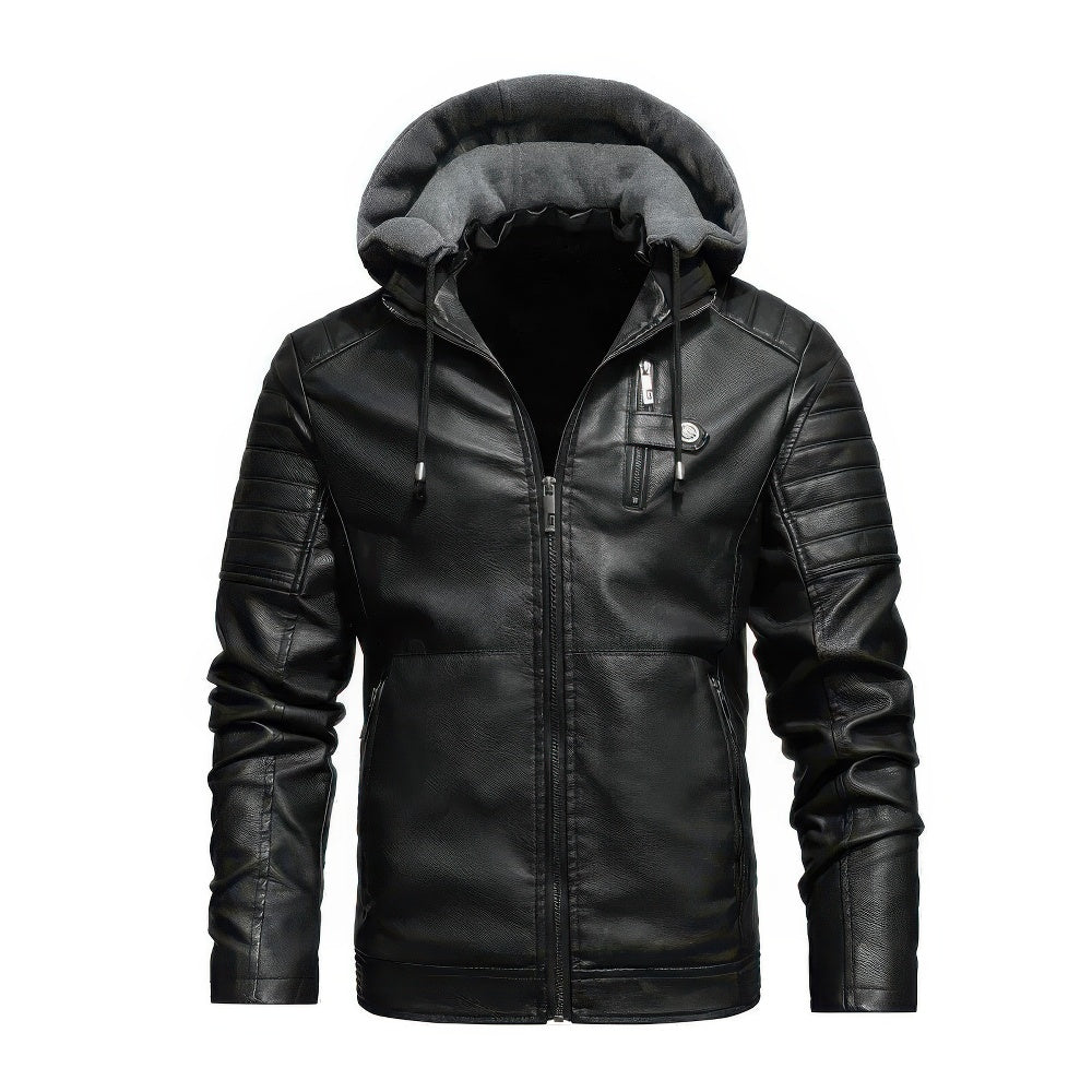 Men's Winter Jacket Hooded Warm Luxury