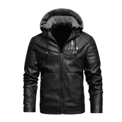 Men's Winter Jacket Hooded Warm Luxury