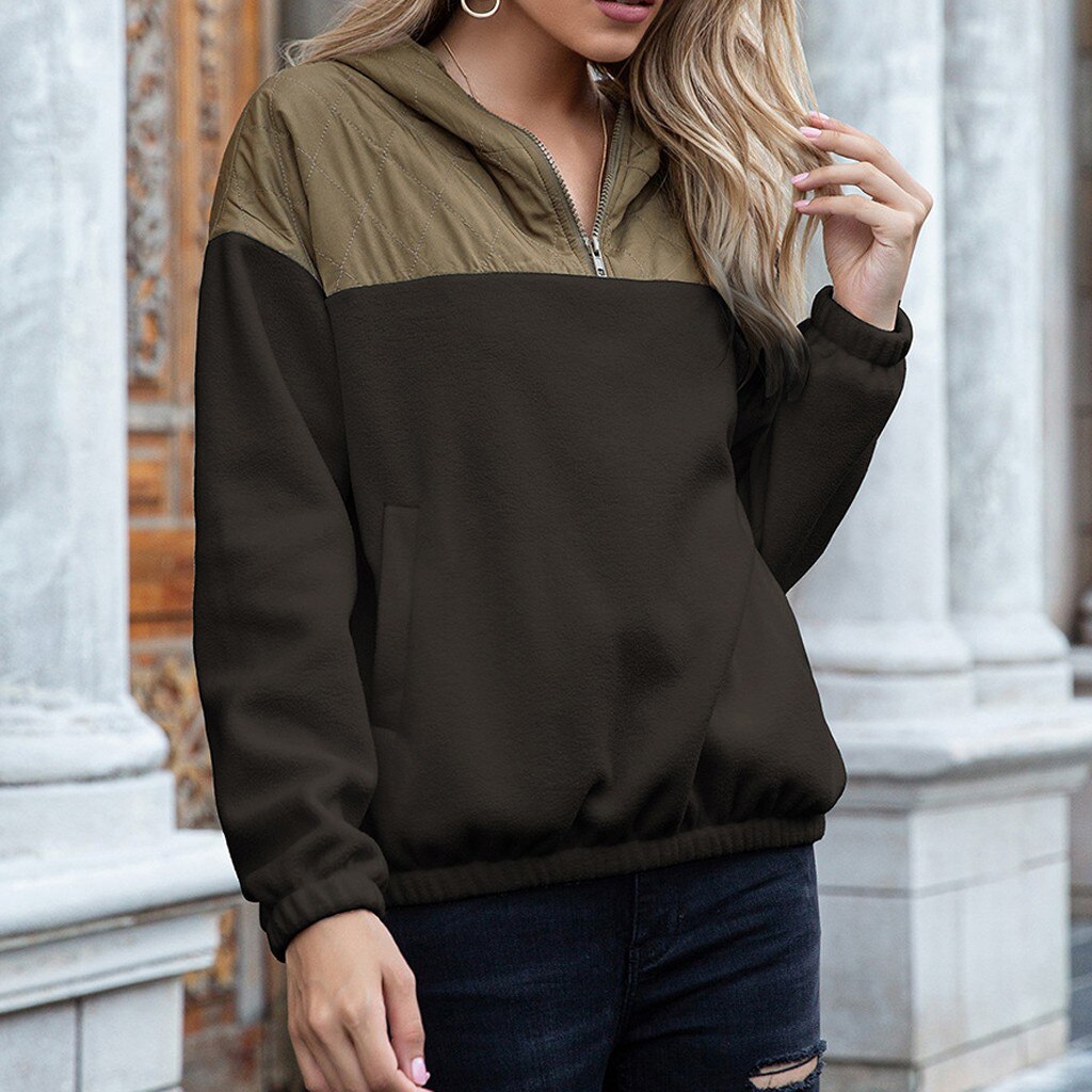 Cozy Women's Hoodie with Fleece and Pockets