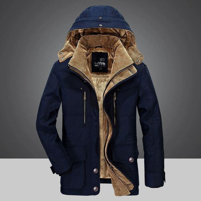 Warme Daunenjacke Winter - IdealeKleiden