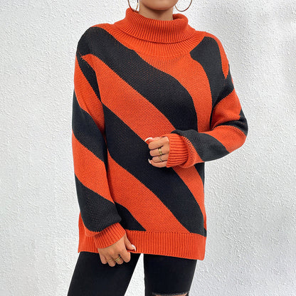 Striped Dress | Casual Knit Pullover for Women