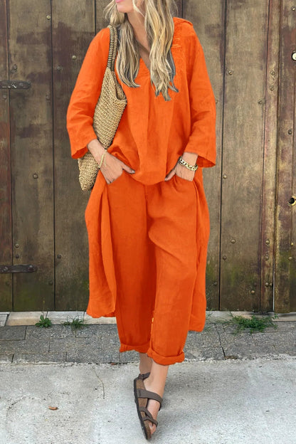 Women's Knitted Tracksuit 2-Piece Comfortable