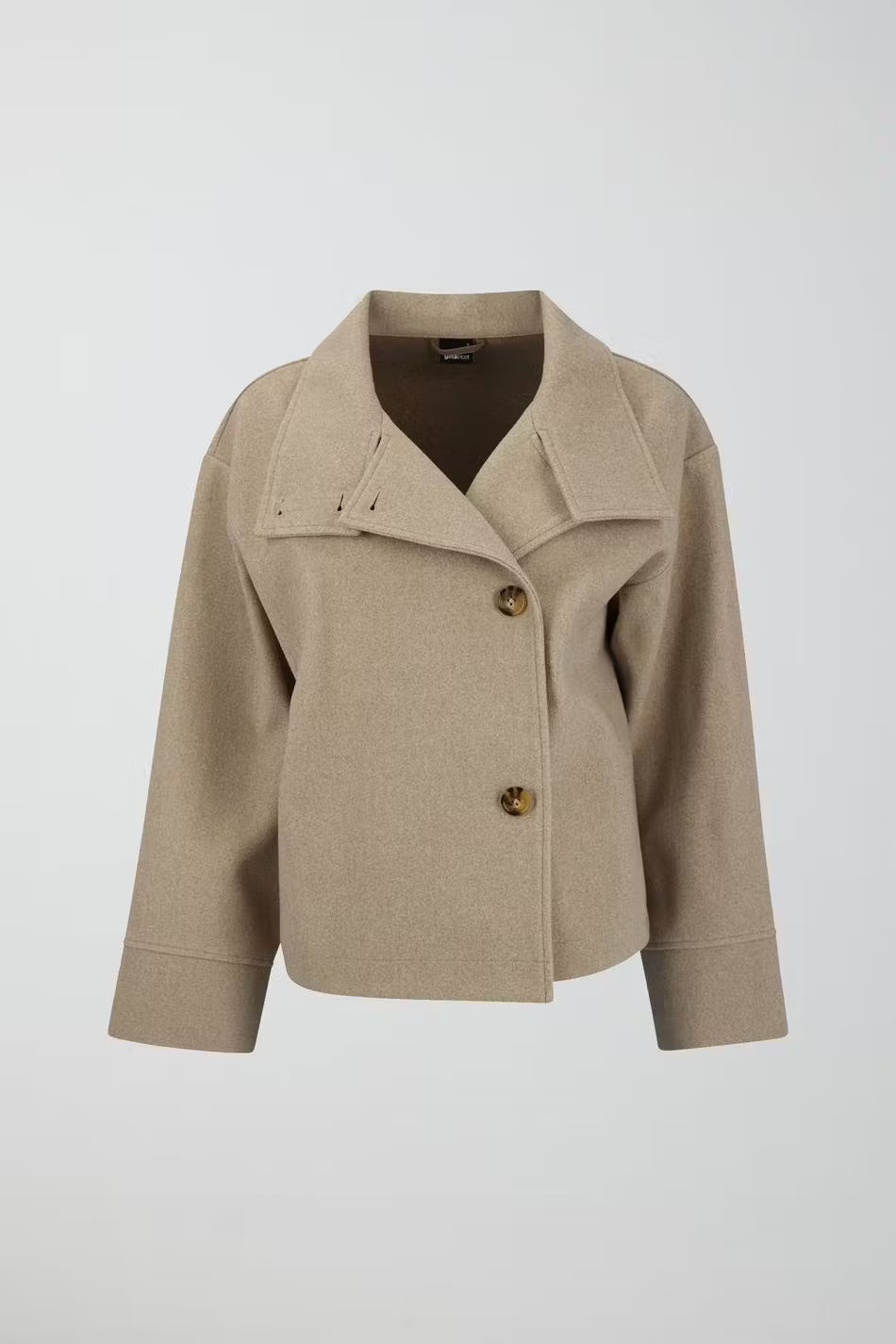 Eleganter Damen Trenchcoat Langärmlig Klassisch - IdealeKleiden