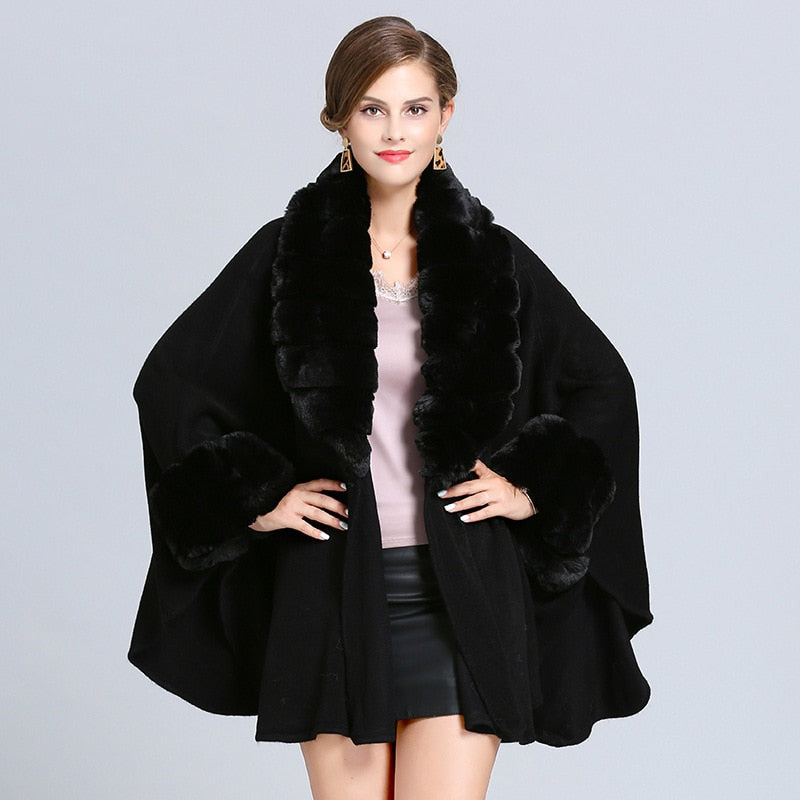 Soft Faux Fur Coat for Women