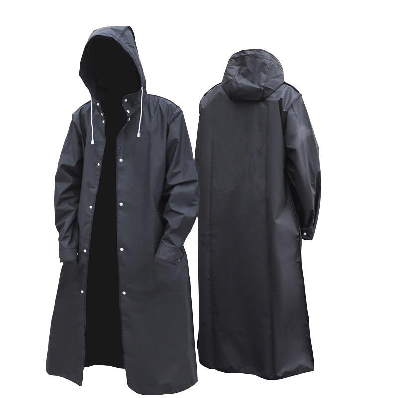 Herren Regenjacke Lang Waterproof - IdealeKleiden