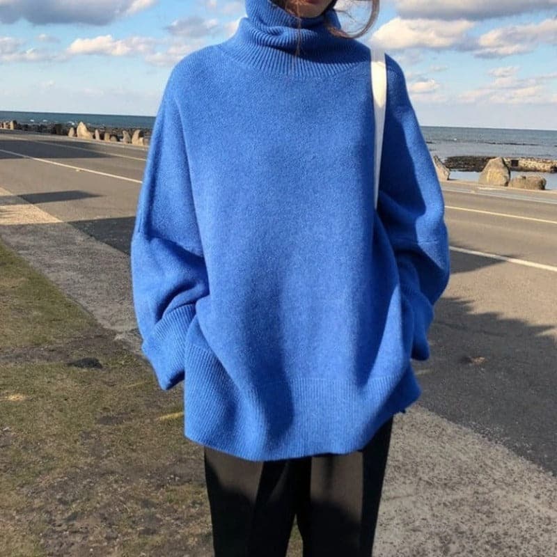 Soft Oversized Sweaters Long Sleeves