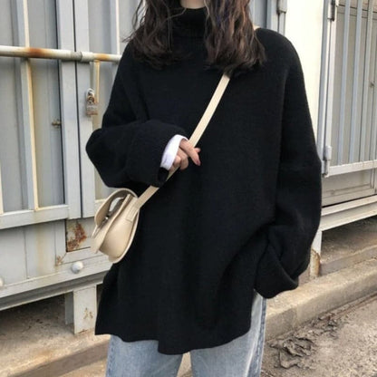 Soft Oversized Sweaters Long Sleeves
