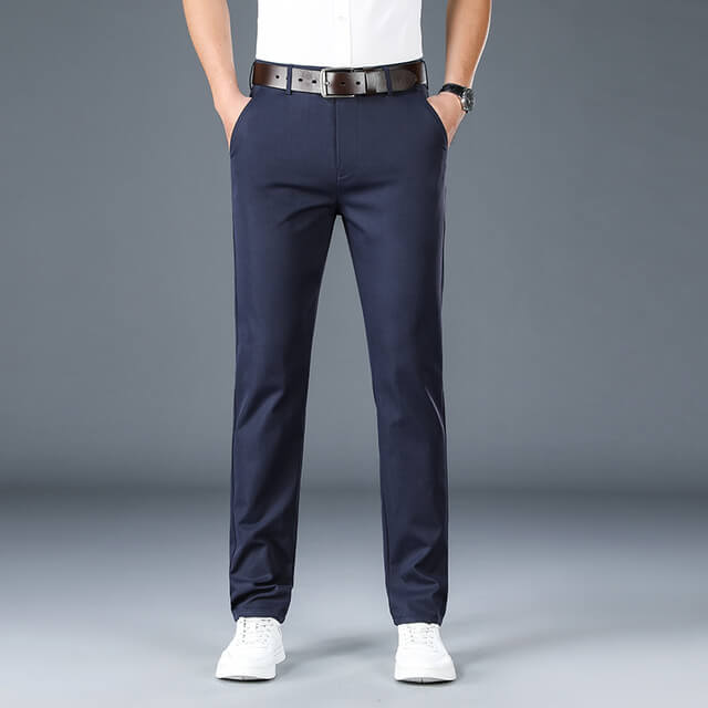 Elegante Herrenhose Bequem Modern - IdealeKleiden
