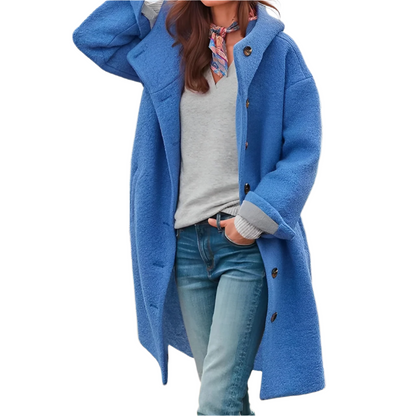Comfortable women's jacket made of merino wool