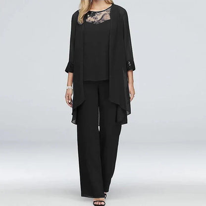 Women's Cotton 3-Piece Elegant Set