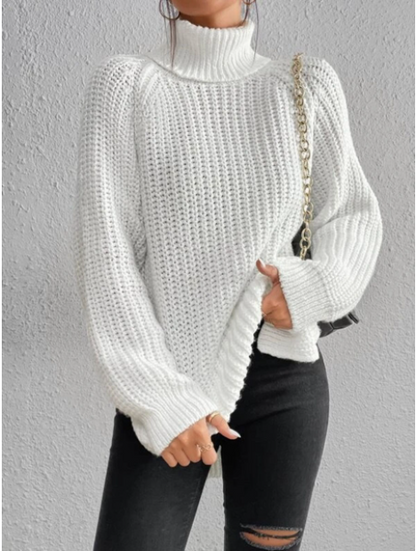 Oversized Turtleneck Sweater Comfortable