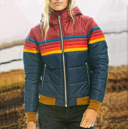 Women's High Collar Warm Winter Jacket