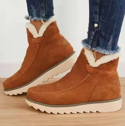 Soft Sheepskin Boots for Women Warm