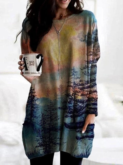 Long Women's Sweaters Modern Style