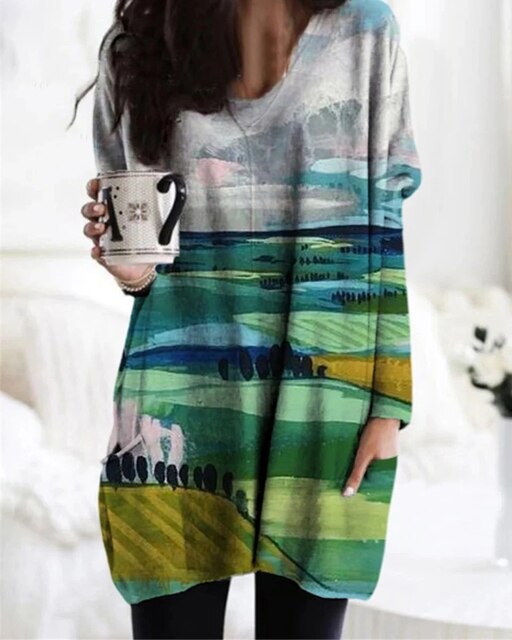 Long Women's Sweaters Modern Style