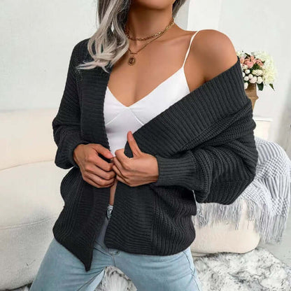 Women's Knitted Cardigan Autumn Modern Open Front