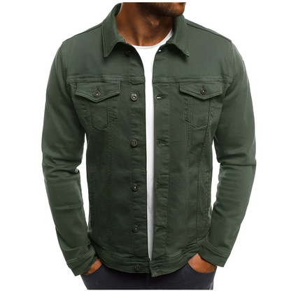 Men's Summer Jacket Jeans Blue Cool