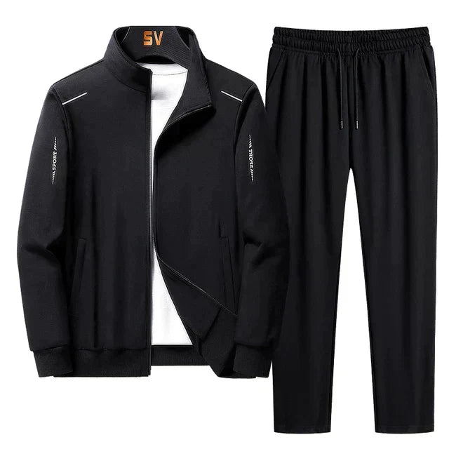Practical tracksuit - Comfortable sports outfit with jogging bottoms