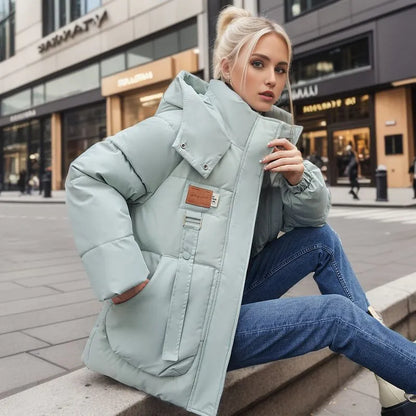 Women's Warm Down Parka Winter