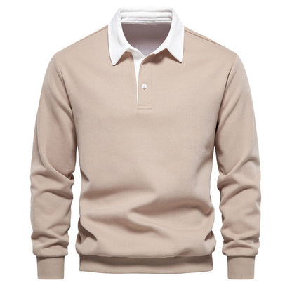 Polo Sweatshirt Comfortable Modern