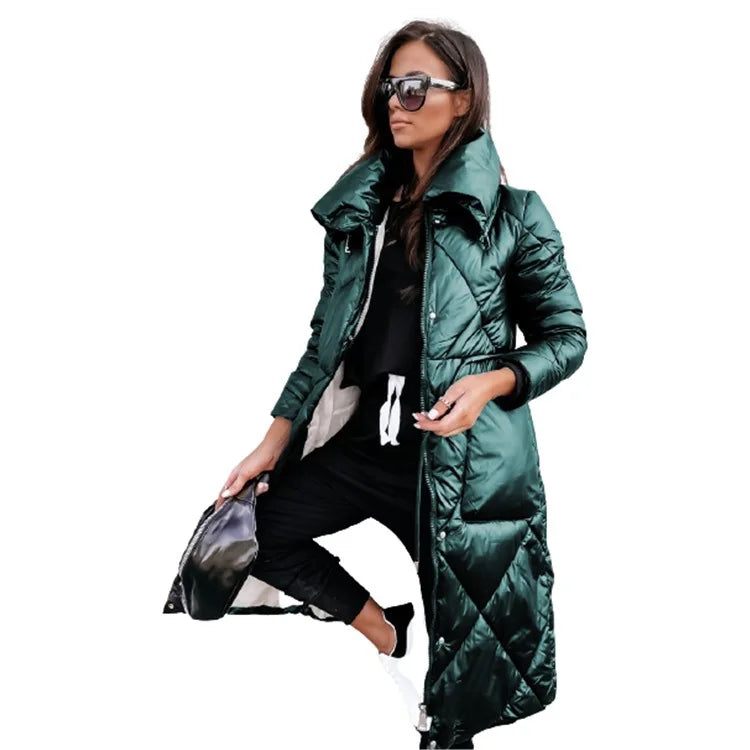 Warm quilted cotton jacket