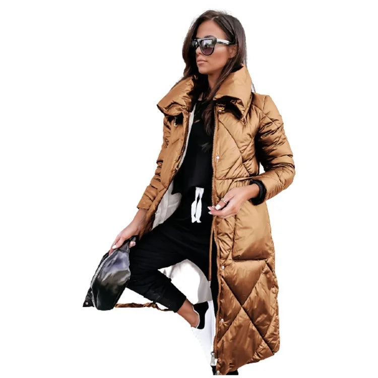 Warm quilted cotton jacket