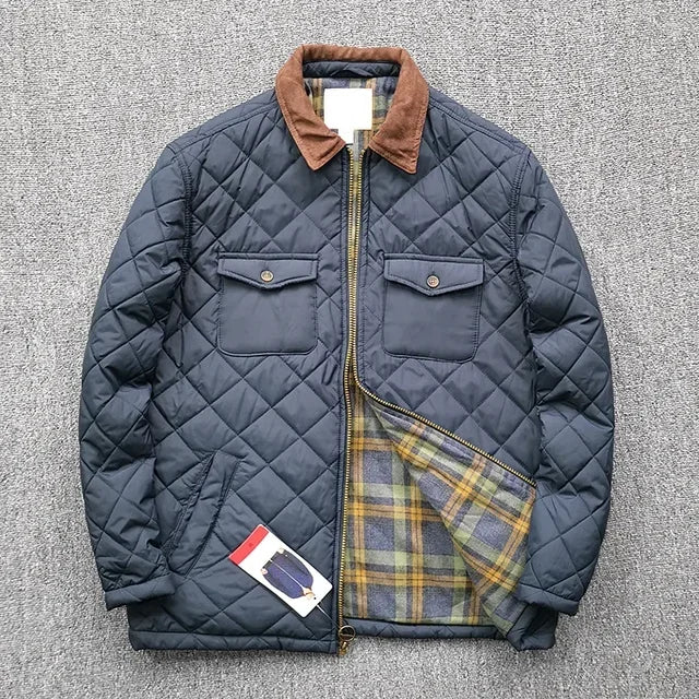 Wasserdichte Damenjacke Lang Winterjacke Damen Ohne Kapuze - IdealeKleiden