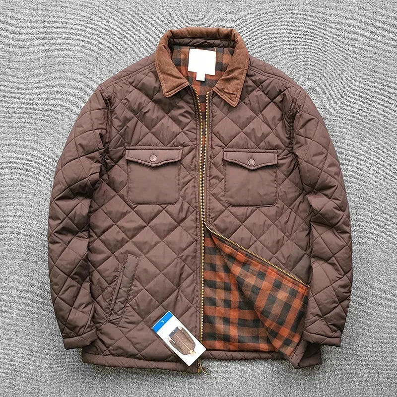 Waterproof Women's Long Winter Jacket Without Hood