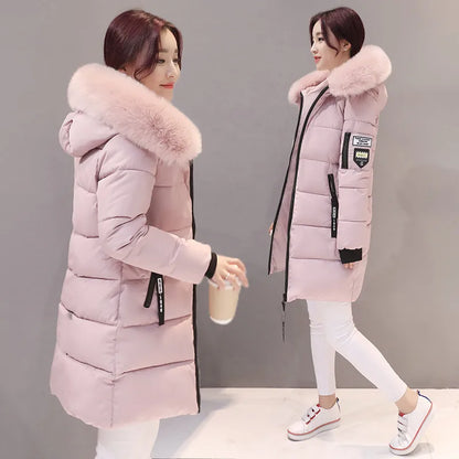 Practical women's parka jacket