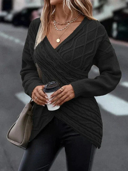 Soft V-neck Sweater for Women