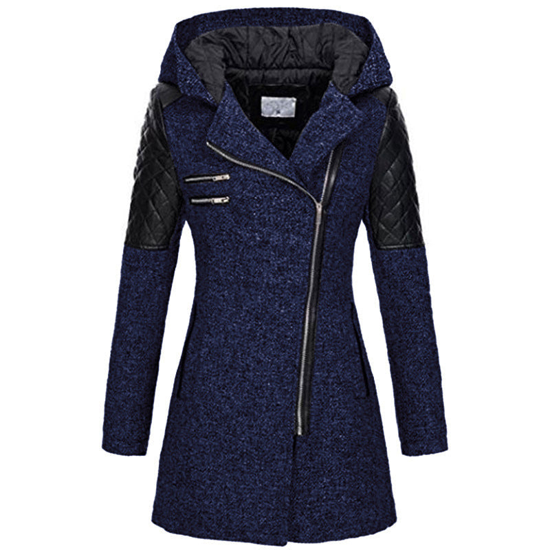 Hooded Coat Casual Modern