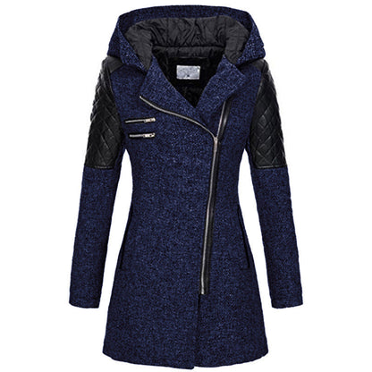 Hooded Coat Casual Modern