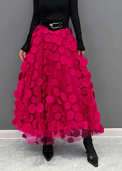 Fashionable Dress | Polka Dot Skirt Tulle Patchwork