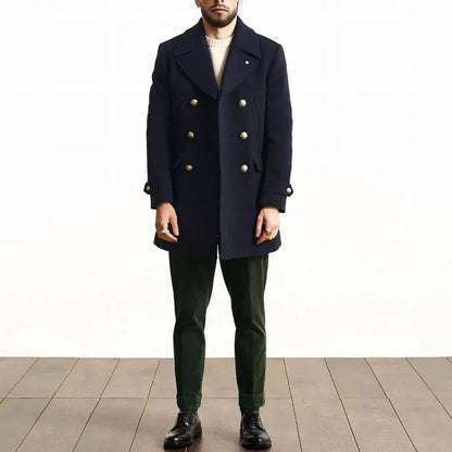 Men's Warm Winter Jacket with Side Pockets