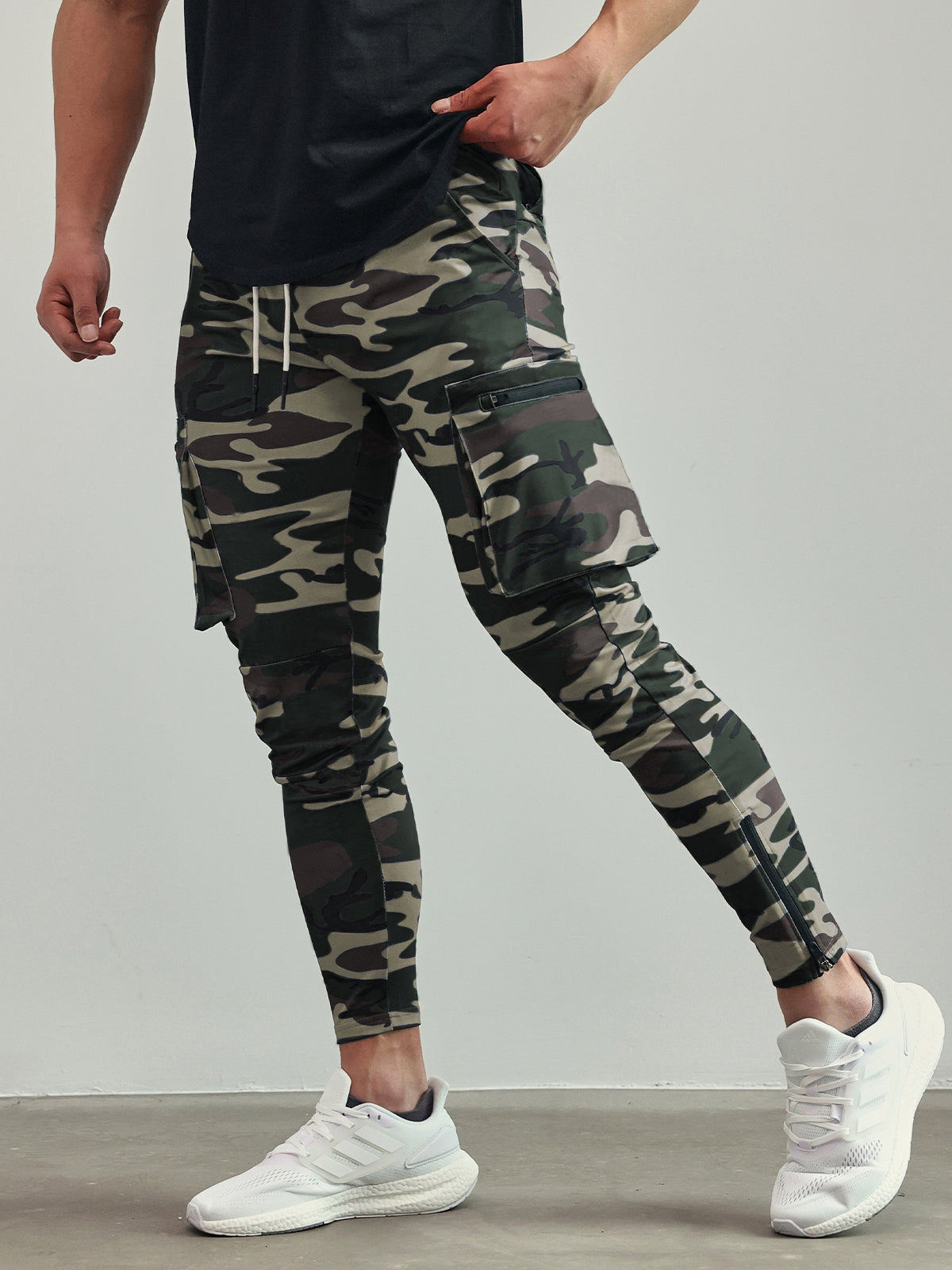 Men's Joggers Cargo Comfortable With Pockets