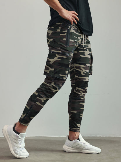Men's Joggers Cargo Comfortable With Pockets