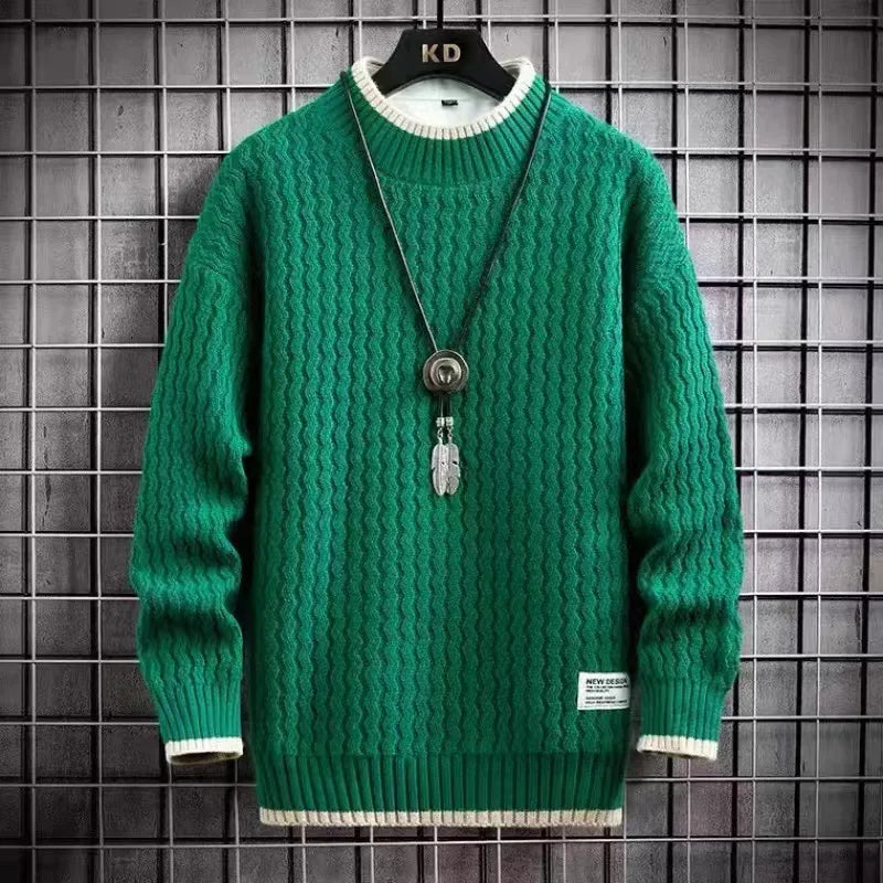 Men's Warm Soft Knitted Sweater