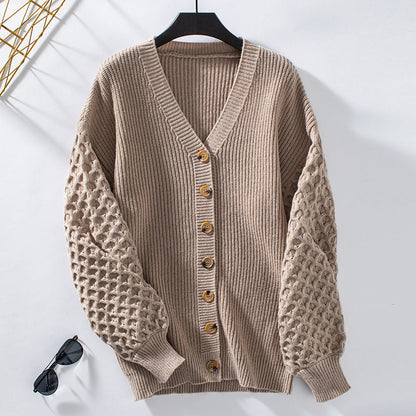 Stylish V-Neck Soft Cardigan