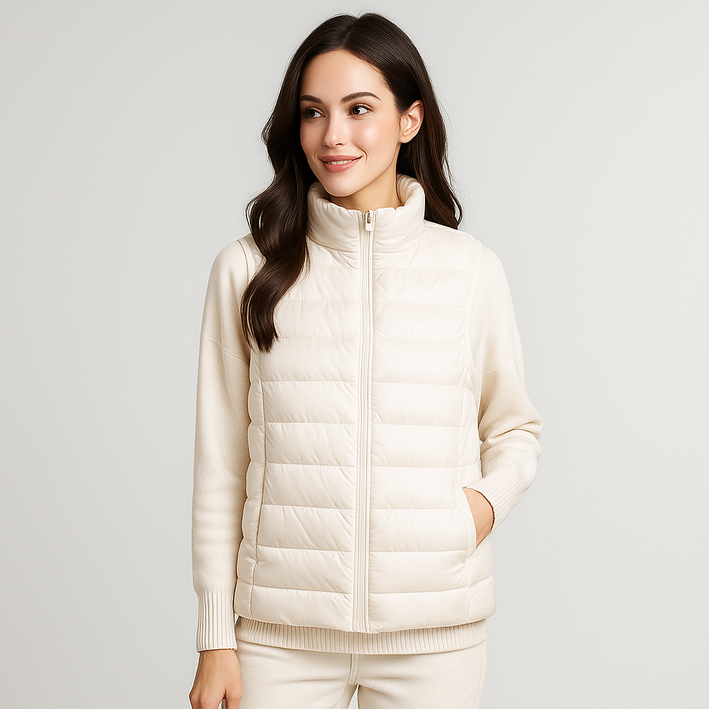 Moderne Steppweste Frauen Elegant Leicht - IdealeKleiden