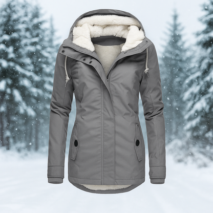 Warme Winterjacke Gepolstert Isoliert - IdealeKleiden
